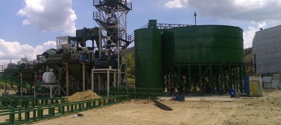 Yadigar Mining Ltd. (Burdur) 200 T/H capacity, thin and large Circuit single density Lavvar plant