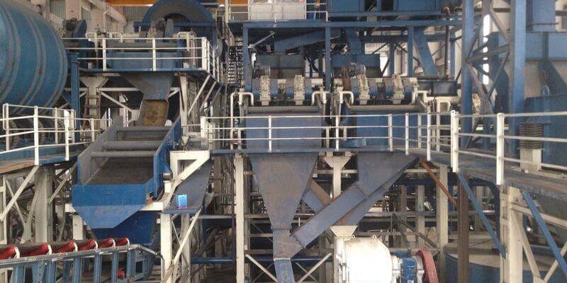 Soma Coal Enterprises A.S. (Soma) 600 T/H capacity, thin and large Circuit double density coal enrichment plant