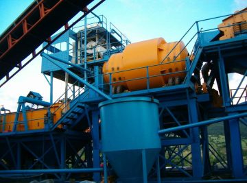 200 T/H Kapasiteli, İnce ve İri Devre Tek Yoğunluklu Lavvar Tesisi