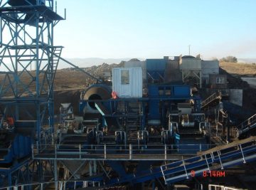 200 T/H Kapasiteli, İnce ve İri Devre Tek Yoğunluklu Lavvar Tesisi