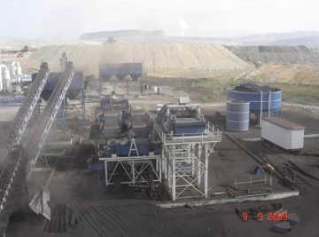 200 T/H Kapasiteli, İnce ve İri Devre Tek Yoğunluklu Lavvar Tesisi